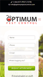 Mobile Screenshot of optimumpestcontrol.com